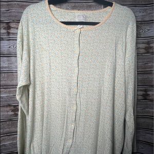 Victoria’s Secret Country Collection Vintage Pajama shirt Top only Medium
